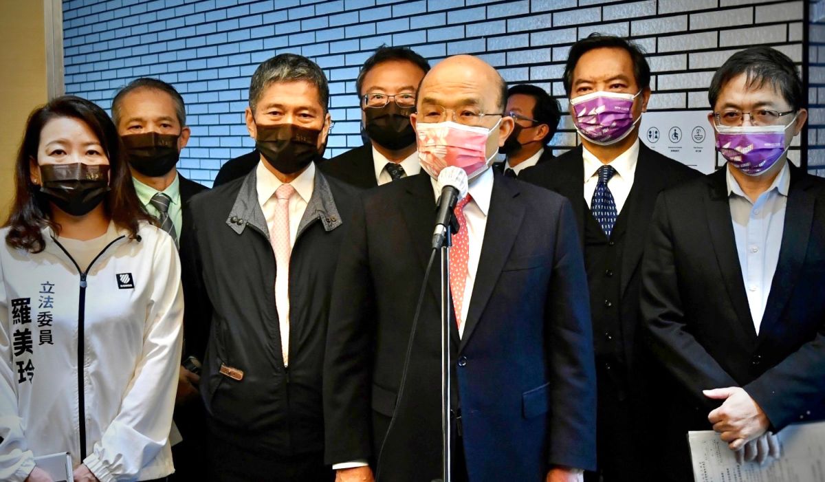 ▲對於約見鄭文燦，蘇貞昌回應是感謝其過去努力並關心近況，對於職位安排沒有做任何承諾。（圖／行政院提供）