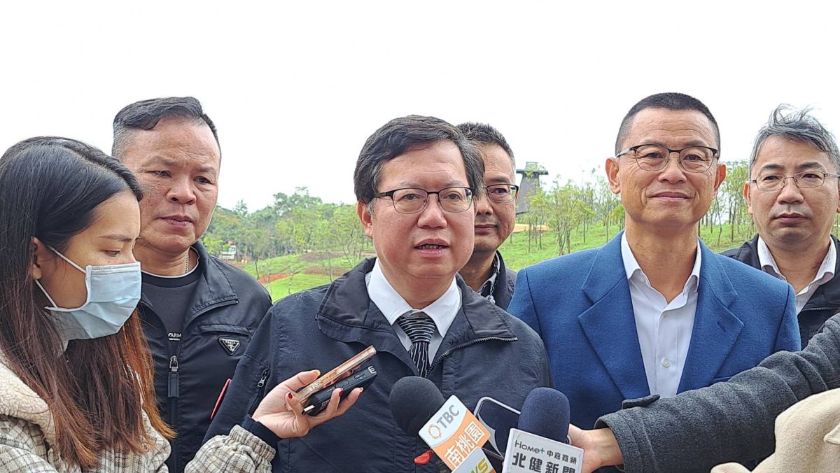 ▲鄭文燦批中國現在把經貿當武器，企圖影響台灣經濟市場，是非常嚴肅的課題。（圖／桃園市政府提供）