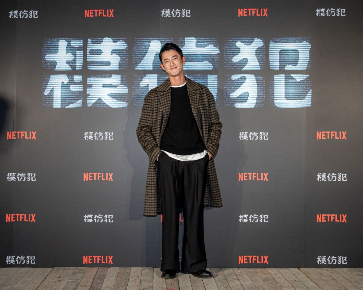 ▲吳慷仁曾在新聞台工作，當家主播正是侯佩岑。（圖／Netflix）