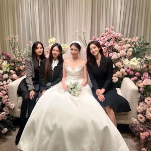 ▲T-ara成員出席芝妍婚禮。（圖／芝妍IG）