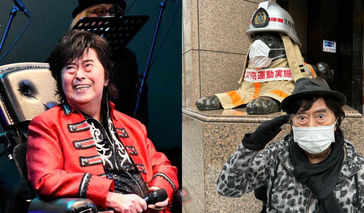 ▲有「日本動畫歌曲的帝王」之稱、唱紅《無敵鐵金剛》主題曲的老牌動畫歌王水木一郎，今日被證實因肺癌過世，享壽74歲。（圖／水木一郎推特）