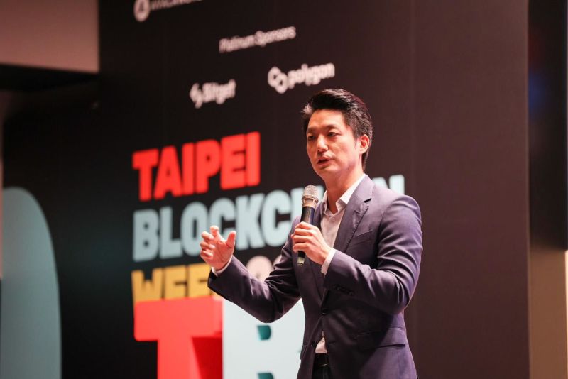 ▲「2022年台北區塊鏈週Taipei Blockchain Week」於12日正式登場，台北市長當選人蔣萬安受邀致詞。（圖／台北區塊鏈週提供）