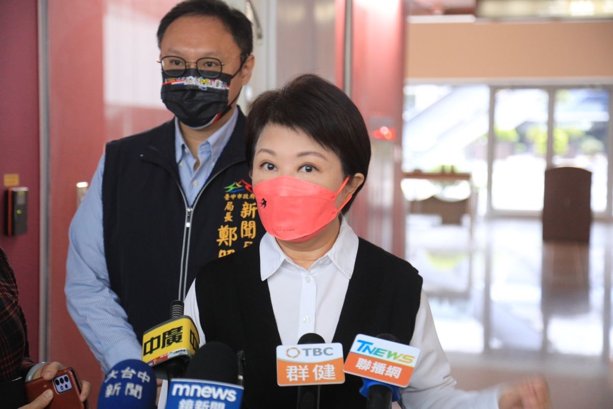 ▲高虹安來借將，盧秀燕證實「二三線人才的商調與拜託正進行當中」。（圖／台中市政府提供，2022.12.13）