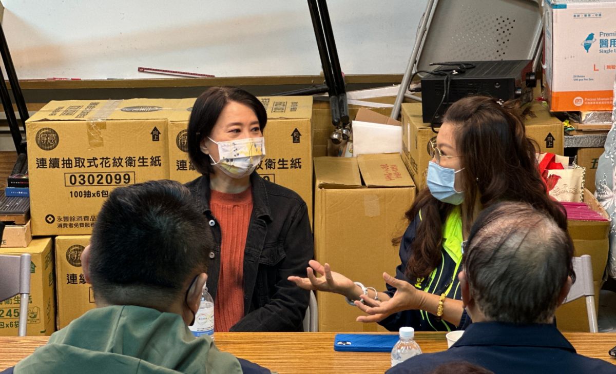 ▲王鴻薇今日與松江里長座談，持續爭取基層支持。（圖／王鴻薇辦公室提供）