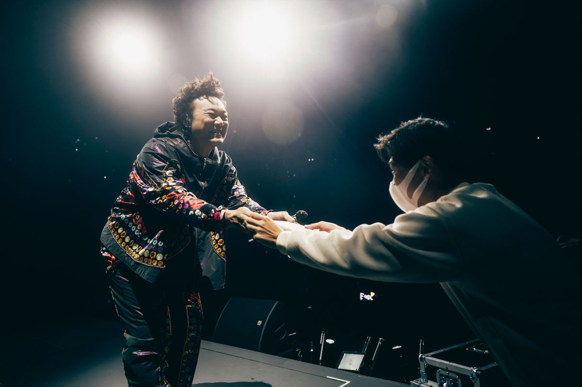 ▲陳奕迅在演唱會上吐內心話。（圖／ESL Limited 提供）