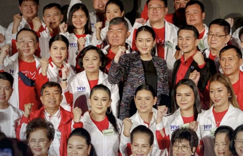 ▲泰國前總理塔克辛的女兒貝東丹（Paetongtarn Shinawatra）是為泰黨最具指標性的政治人物。（圖／翻攝自The Nation）