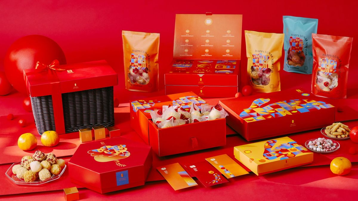 ▲「春趣饗樂」禮盒設計隱含祝福寓意，傳遞春節送禮的美好心意。（圖／舊振南提供 ）