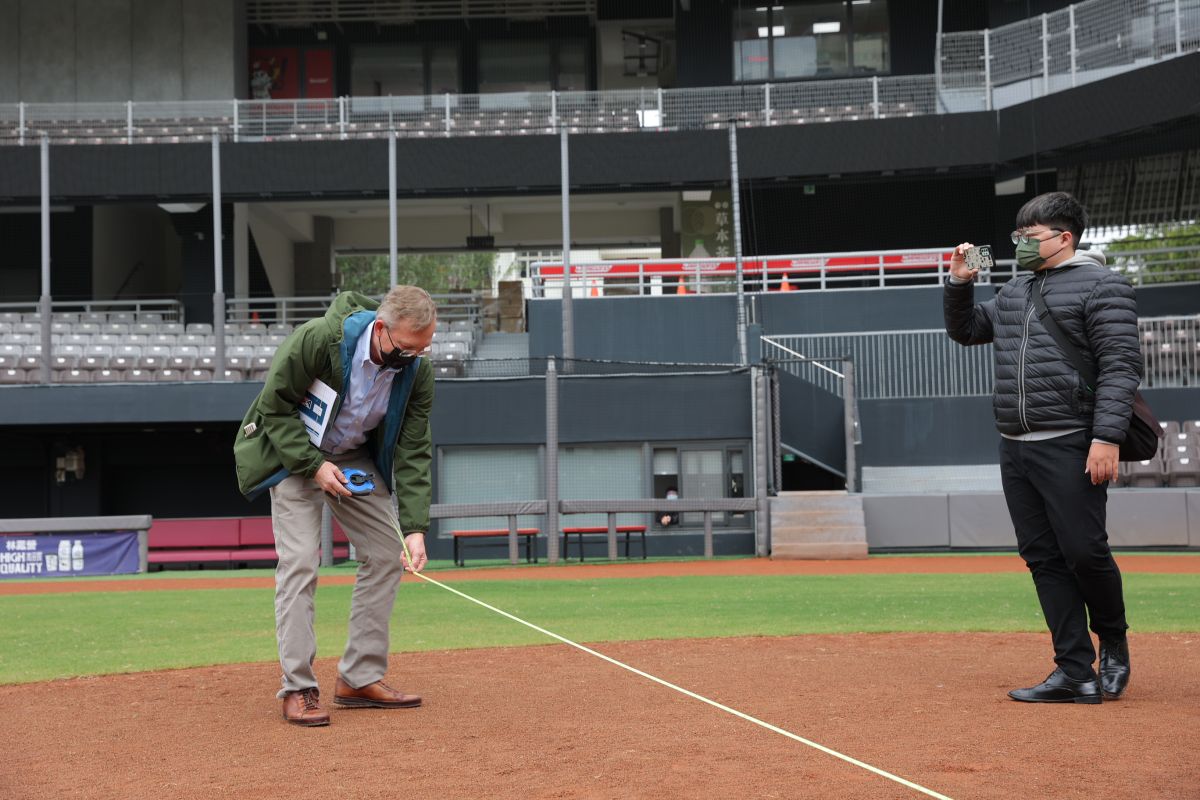 ▲新竹棒球場改善優化，獲得美國職棒大聯盟正面肯定。（圖／新竹市府提供）