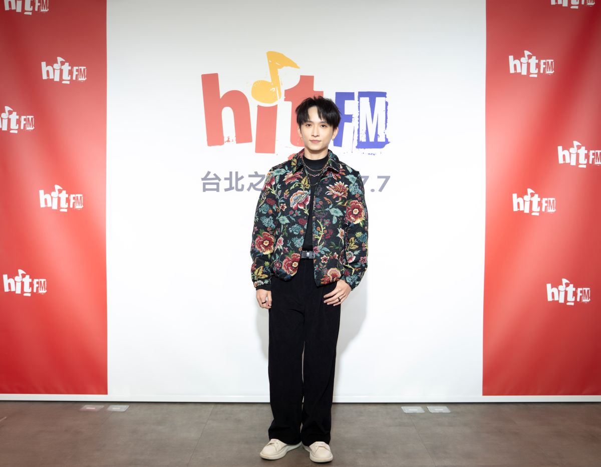 ▲邱鋒澤分享新年新希望。（圖／Hit Fm聯播網提供）