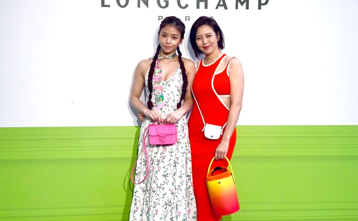▲《四纖女出遊記》雙女神劉品言、宋芸樺不畏寒流，出席法國品牌LONGCHAMP發表2023春夏系列發表會，辣秀性感度假裝扮。現場聊到日前參與楊謹華生日派對「喧賓奪主」得很盡興，好姊妹卻異口同聲表示慶生還是「先不要」邀請楊祐寧，因為他「都把別人生日當成自己的在慶祝」。（圖／記者蕭涵云攝）