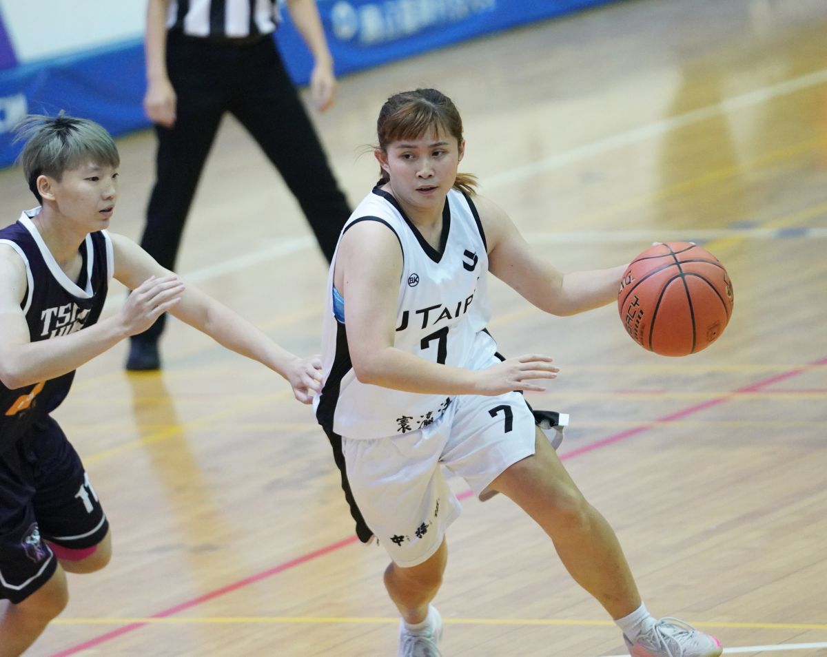 ▲北市大學葉鈺琳飆7記外線拿25分創UBA個人生涯新高。大專體總提供