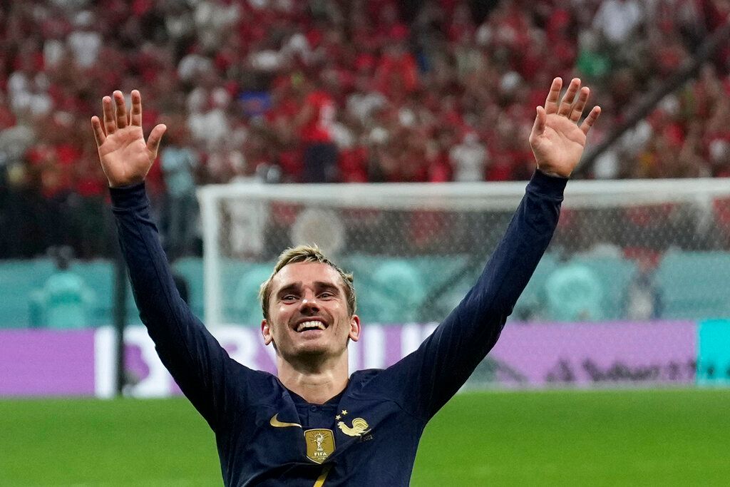 ▲法國前鋒Antoine Griezmann。（圖／美聯社／達志影像）