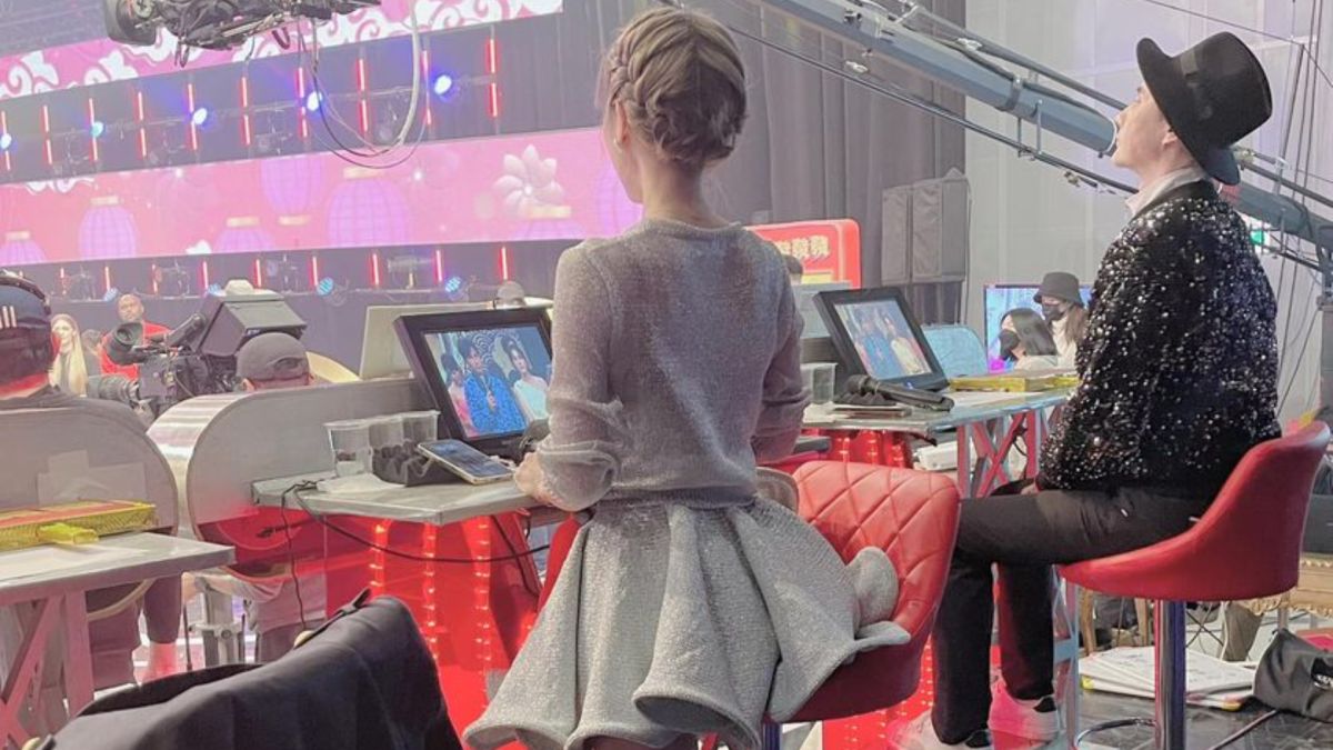 ▲KIMIKO一張背影照讓2萬名網友暴動。（圖／翻攝自KIMIKO臉書）