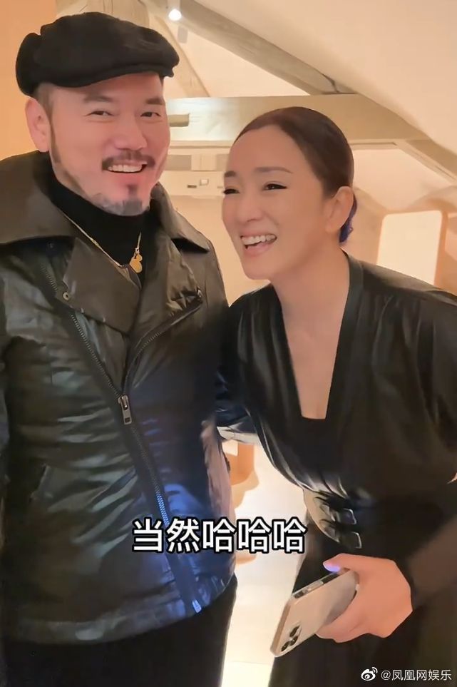 ▲鞏俐現身友人影片。（圖／翻攝自微博）