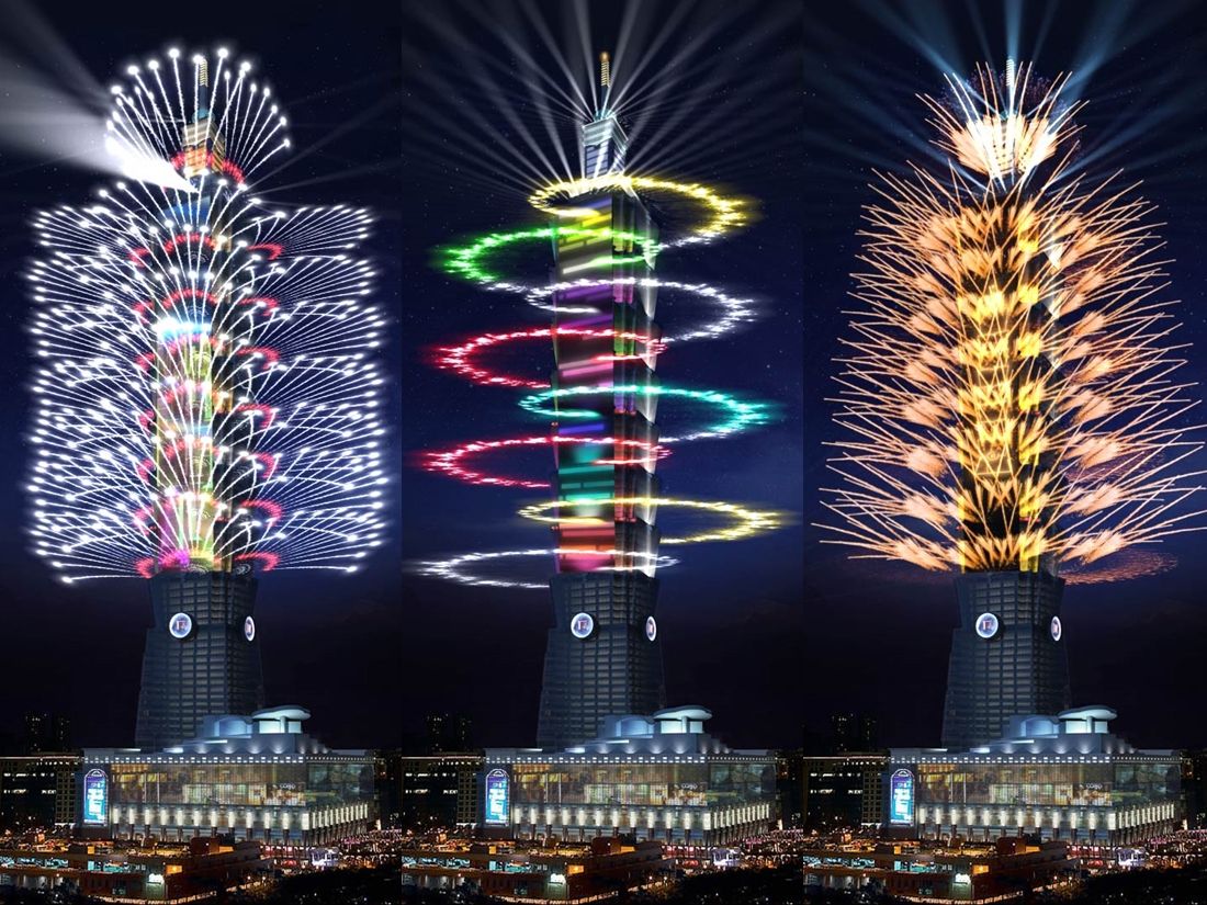 ▲跨年夜外送平台為了配合活動管制，部分區域將停止外送，同時加碼推出跨年優惠碼，最高可以省下499元。（圖／台北101提供）