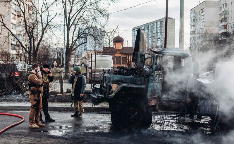 ▲烏克蘭軍方聲稱，俄國並未放棄奪取首都基輔的打算，明年春天可能是新一波衝突爆發的時間點。資料照。（圖／美聯社／達志影像）