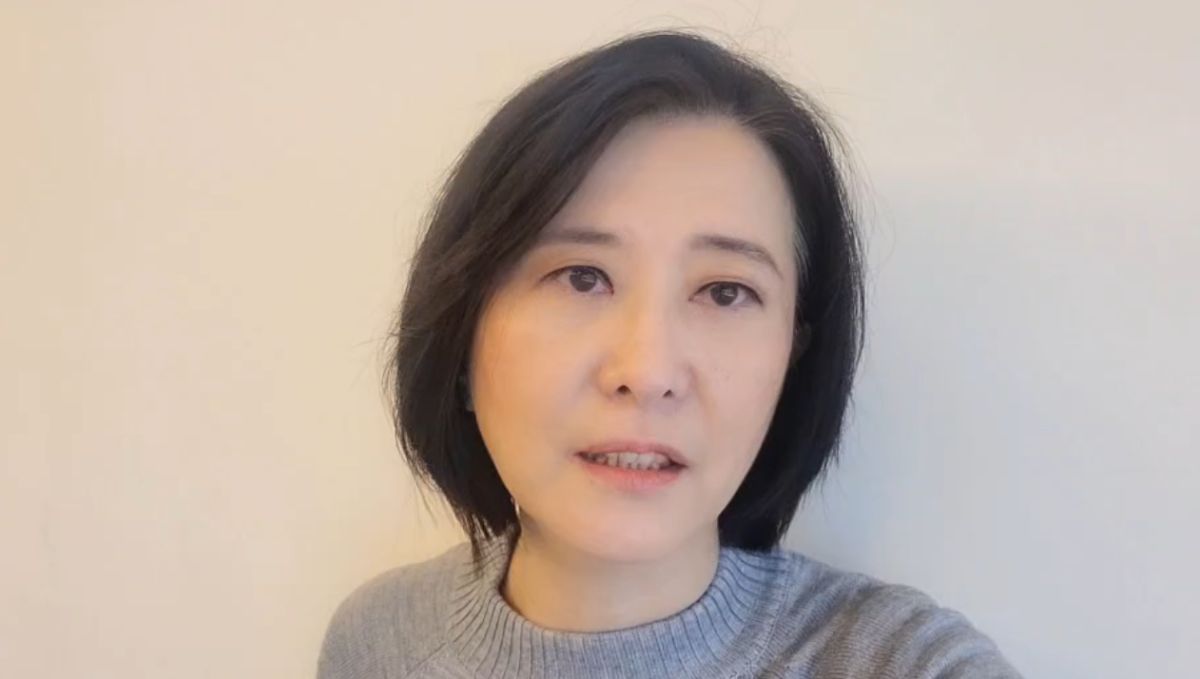 ▲王鴻薇確診暫停選舉行程，透過影片回應媒體提問。（圖／王鴻薇辦公室提供）