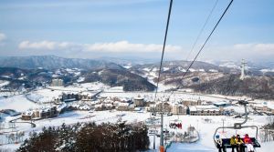 ▲位於江原道平昌的Alpensia阿爾卑西亞滑雪場是2018年韓國冬季奧運舉辦場地，同時也是亞洲最大的滑雪場之一。（圖／Klook提供）