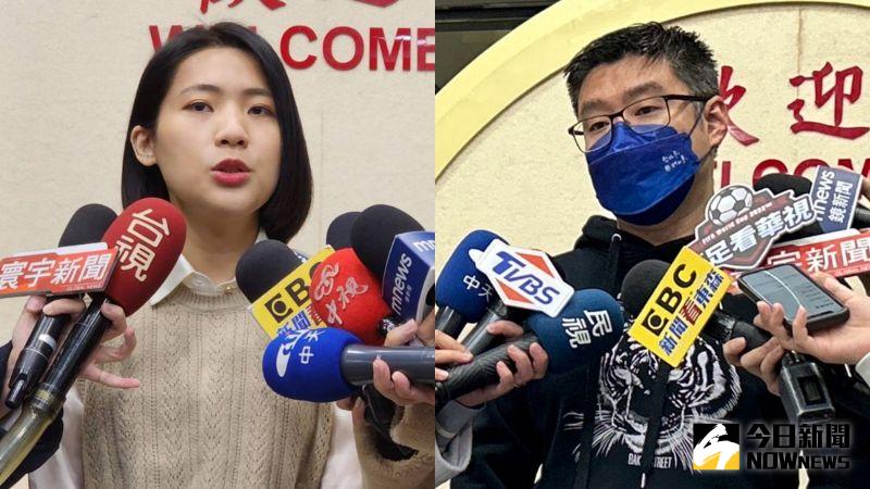 ▲國民黨台北市議員徐巧芯與徐弘庭,都喊出「世代交替」口號,宣布投入2024國民黨內立委初選,挑戰現任黨內立委。(資料照/記者丁上程攝)