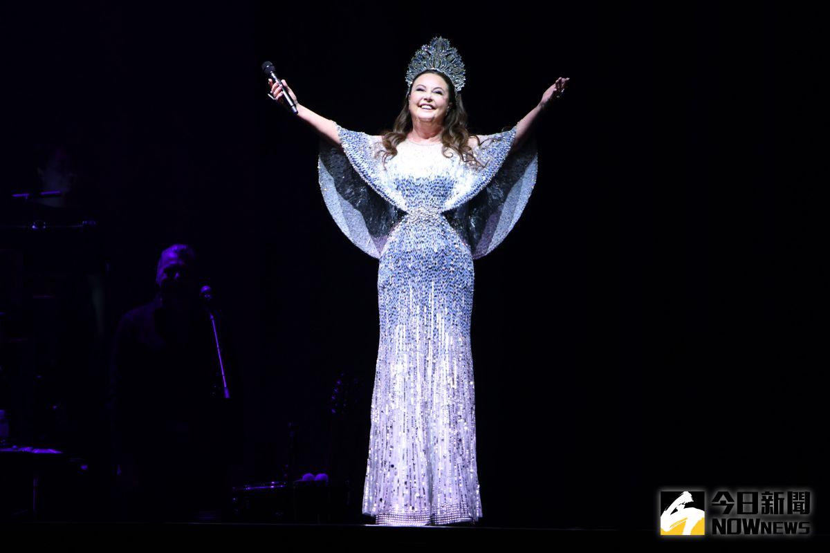 ▲莎拉布萊曼睽違5年登上台北小巨蛋開唱，預計19日離開台灣。（圖／記者林調遜攝, 2022.12.17）
