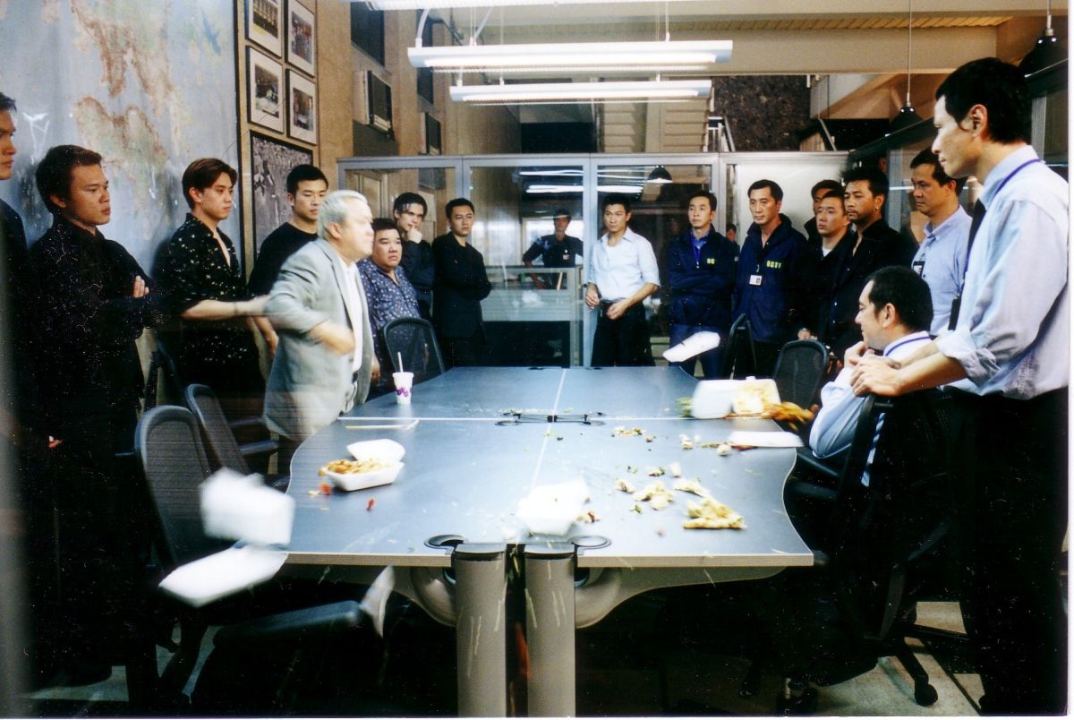 ▲《無間道》20週年，黃秋生透露當年識破曾志偉「掃飯盒」詭計過程。（圖／華映娛樂提供）