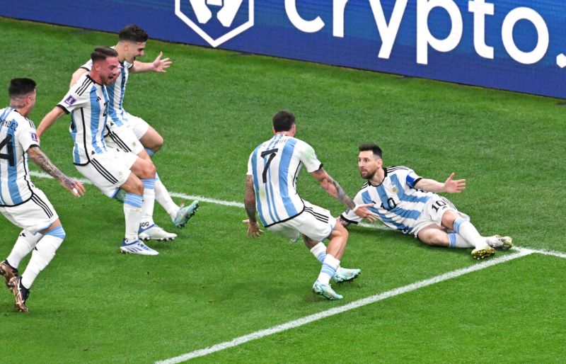 ▲2022卡達足球世界盃在18日劃下句點，法國與阿根廷在決賽上演「神仙打架」，最終由阿根廷拿下冠軍。（圖／美聯社／達志影像）