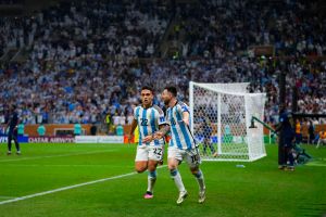 ▲阿根廷奪下2022卡達世界盃冠軍（圖／美聯社／達志影像）