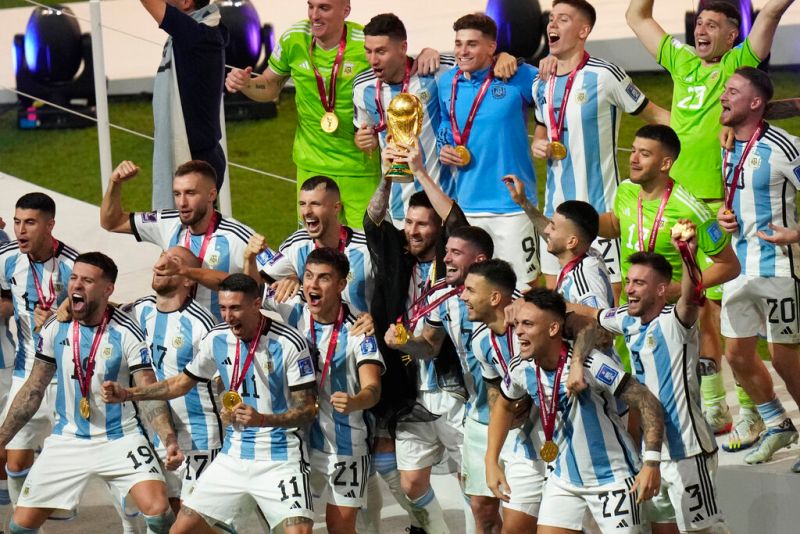 ▲2022卡達世界足球盃在19日凌晨完美落幕，由阿根廷奪下冠軍，梅西也完成了自己的生涯夢想。（圖/AP/達志影像/美聯社）