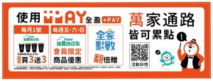 ▲為了回饋註冊會員，全家也推出，只要使用全盈+PAY，每月1號隨買跨店取Let's Café指定品項直接買3送3。（圖／品牌提供）