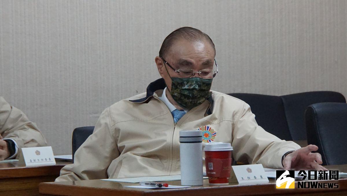 ▲前國防部長、現任退輔會主委馮世寬個性直接，常常爆出金句。（圖／記者呂炯昌攝）