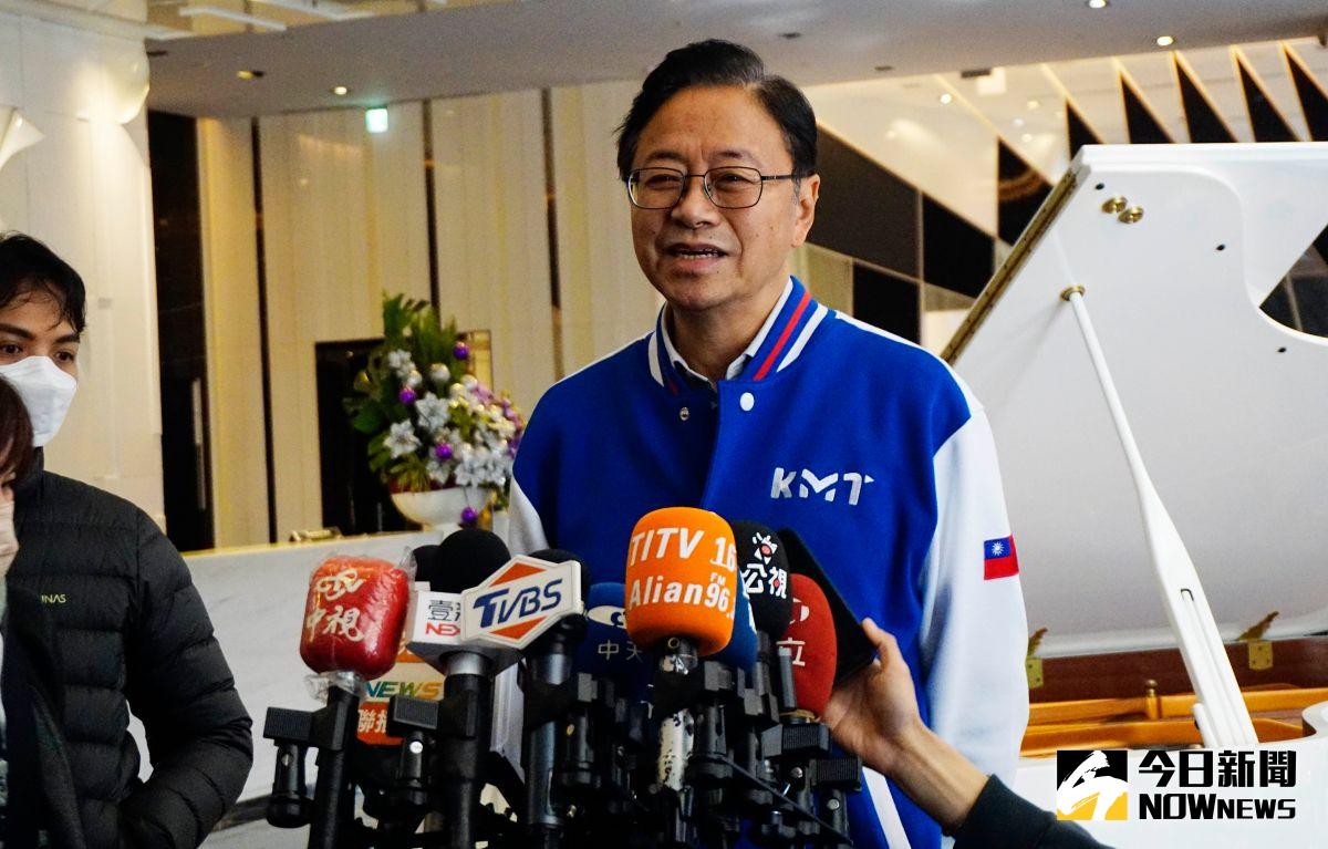 ▲張善政表示，桃園小內閣佈局著眼的是桃園是未來的科技都市、智慧醫療及社福、科技建設等，否認有派系考量。（圖／記者李春台攝，2022.12.19）