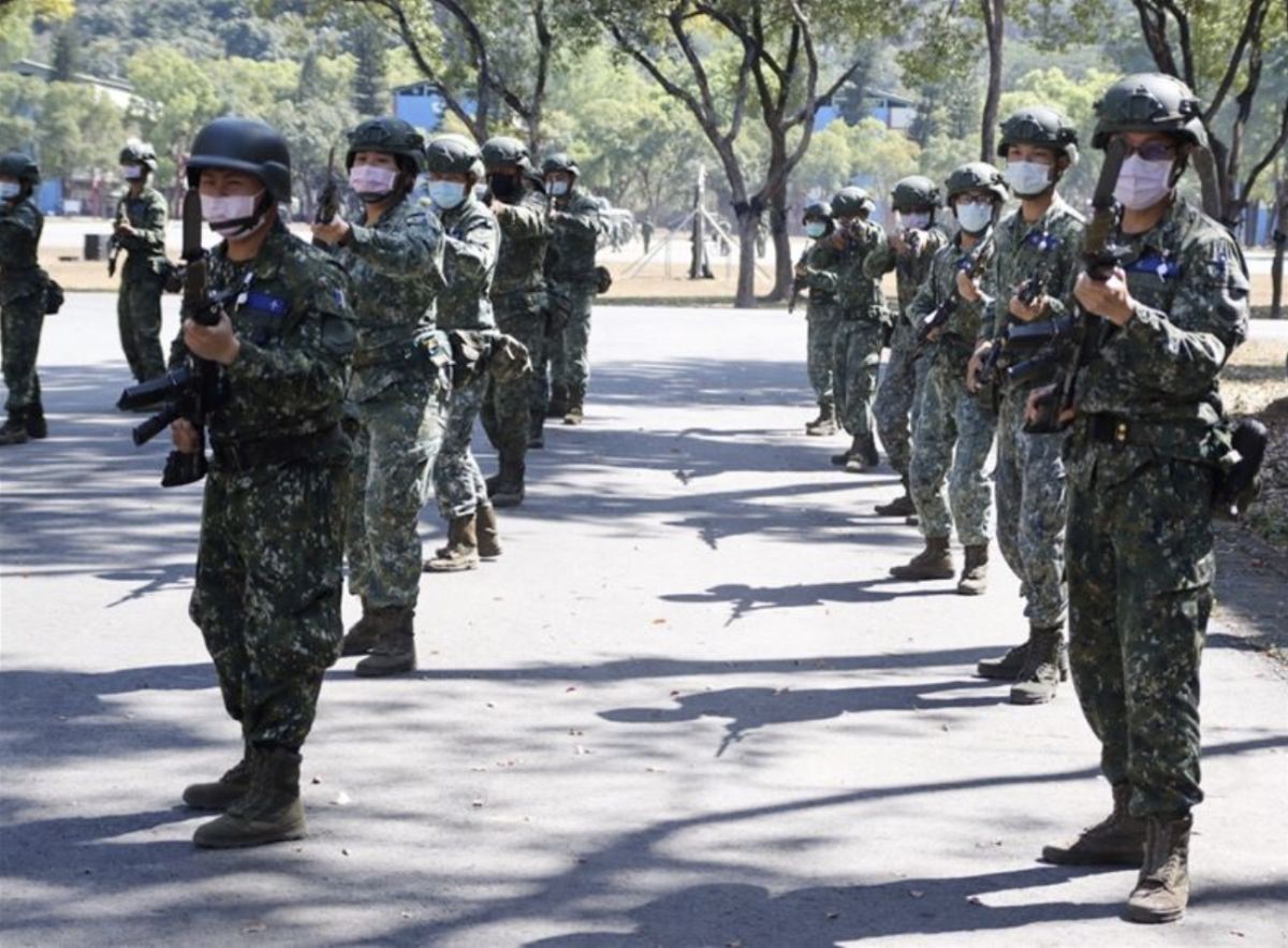 ▲軍方在有關新制兵役訓練中一樣排入刺槍術，引起許多外界議論。（圖／翻攝自青年日報）