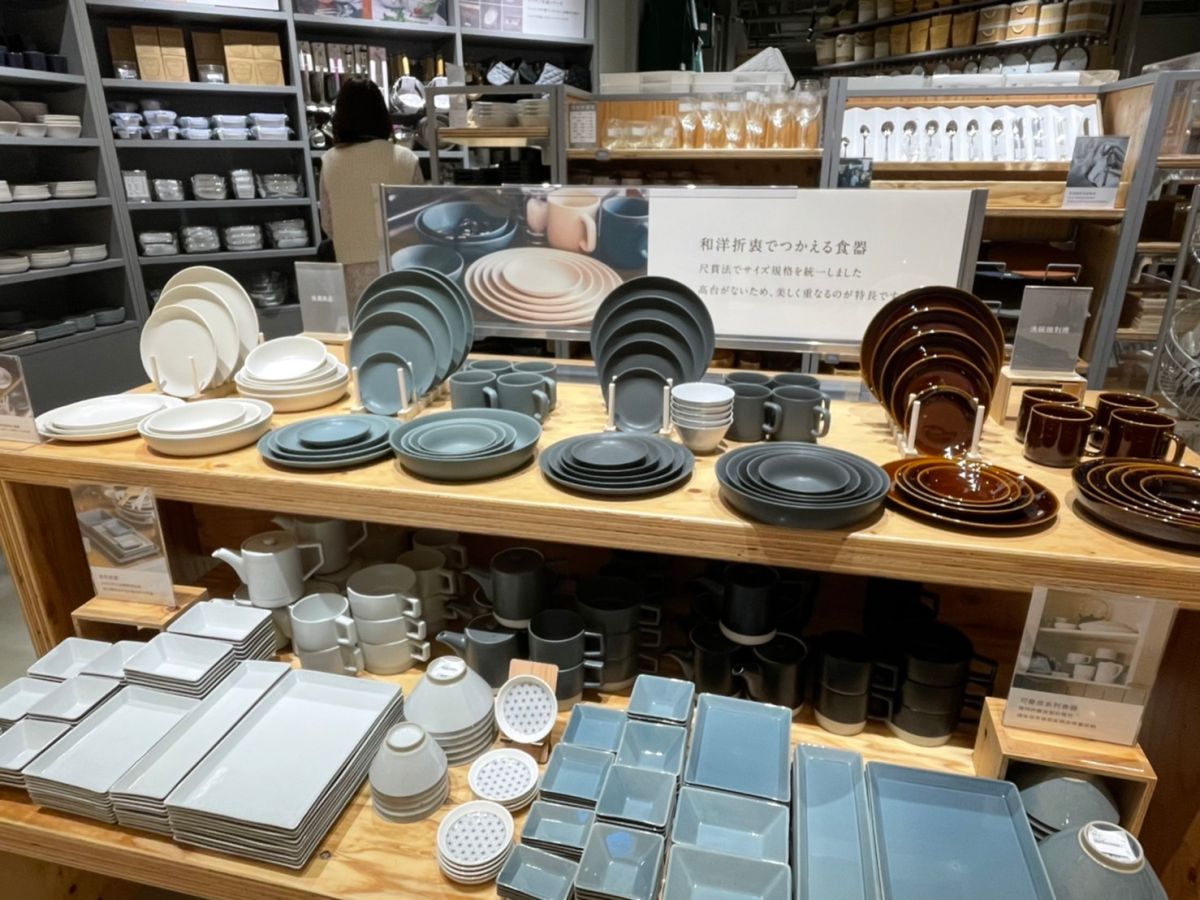 ▲Standard Products台南南紡店，由日本直輸一千多種品項，商品種類繁多更貼近生活所需（圖／南紡購物中心提供）