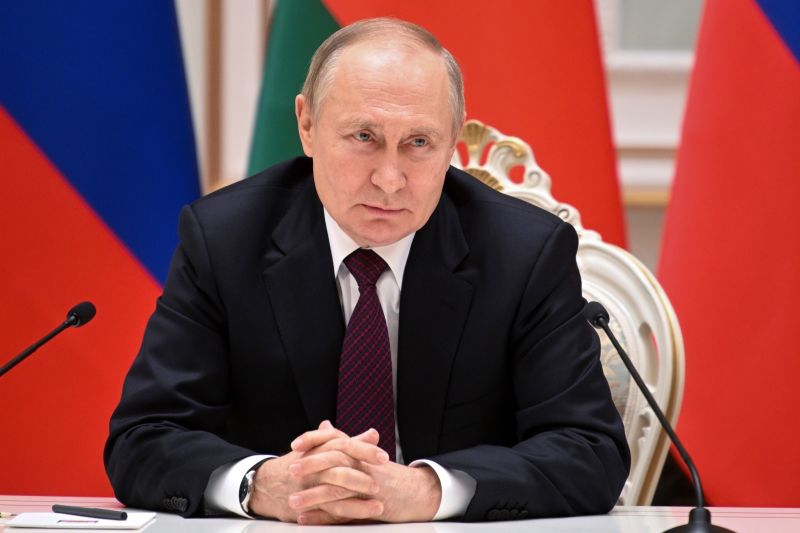 ▲俄羅斯總統蒲亭（Vladimir Putin）表示，他的國家「無意」併吞白俄羅斯。（圖／美聯社／達志影像）