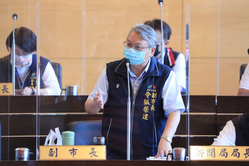 ▲台中市副市長令狐榮達近來請病假,傳聞他以健康因素請辭。(資料畫面/台中市政府提供,2022.12.20)