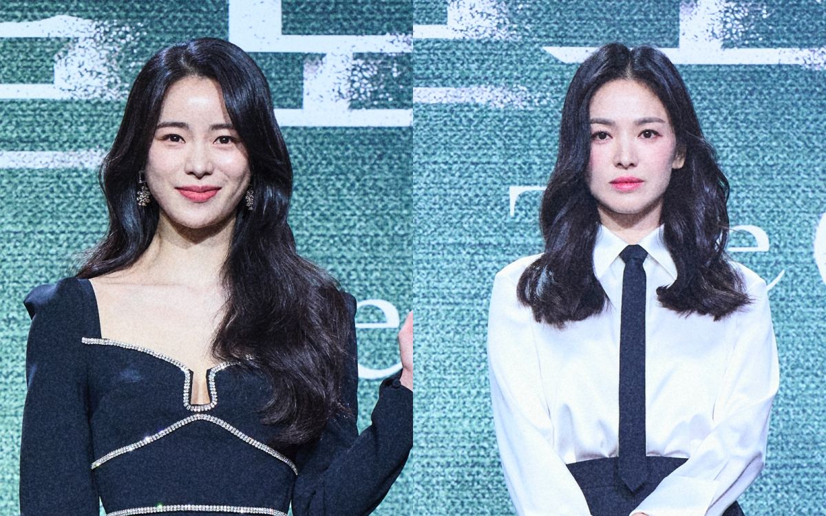 ▲宋慧喬（右）劇中被林知衍賞巴掌，坦言第一次被打，不知所措。（圖／Netflix）