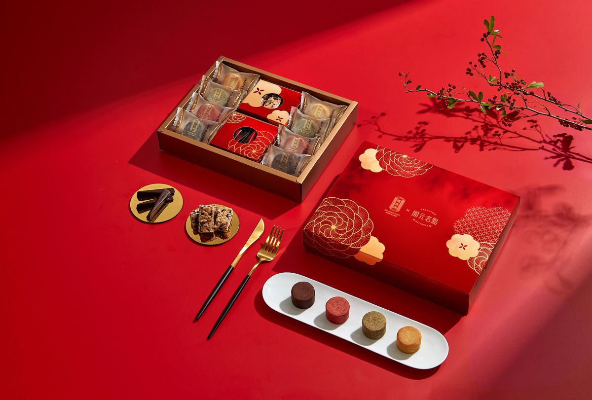 ▲開元食品X舊振南聯名獨賣「巧緻果酥迎春禮盒」。(圖/品牌提供)