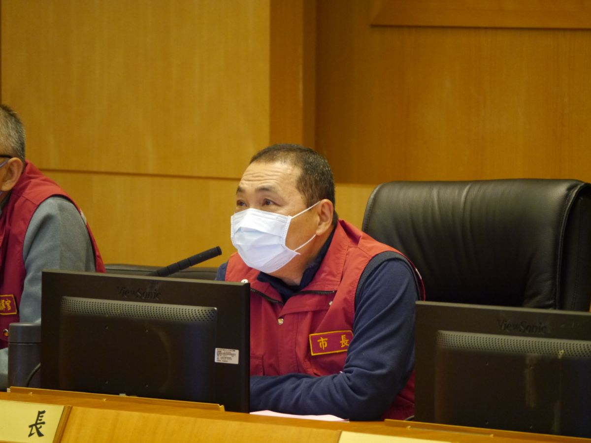 ▲侯友宜主持市政會議，受訪表示因為新北人才被其他縣市看中，表示人事徵詢都已經結束，會在今明兩天公布。（圖 ／記者吳嘉億攝，2022.12.21）