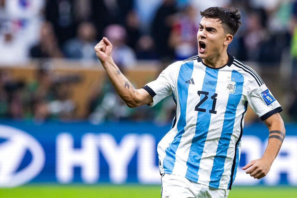 ▲阿根廷前鋒Paulo Dybala。（圖／美聯社／達志影像）