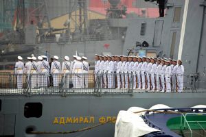 ▲中俄展開一連七天的「海上聯合-2022」軍事聯演。（圖／美聯社）
