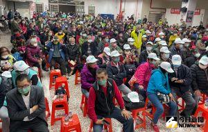 賴清德競選黨主席首場政見會於新北市三重區登場,現場湧入超過700名黨員。 ▲賴清德競選黨主席首場政見會於新北市三重區登場,現場湧入超過700名黨員力挺。(圖/記者葉政勳攝,2022.12.21)