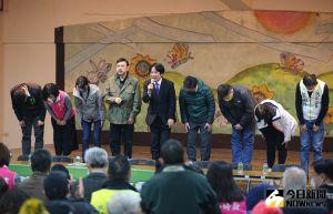 競選黨主席的首場政見會於三重登場,賴清德發表談話。 ▲競選黨主席的首場政見會於三重登場,賴清德發表談話。(圖/記者葉政勳攝,2022.12.21)