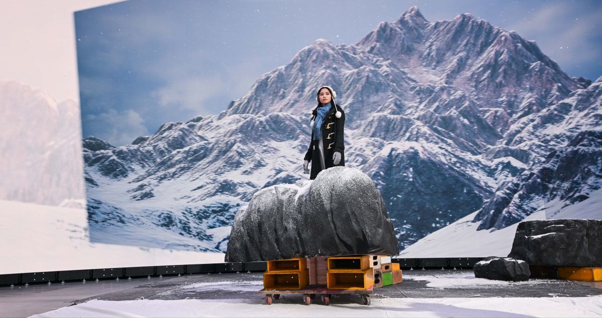 ▲友達光電與再現影像攜手合作，運用ALED先進顯屏技術，提供嶄新一站式整合服務的「LED虛擬製作攝影棚」。（圖／友達提供）