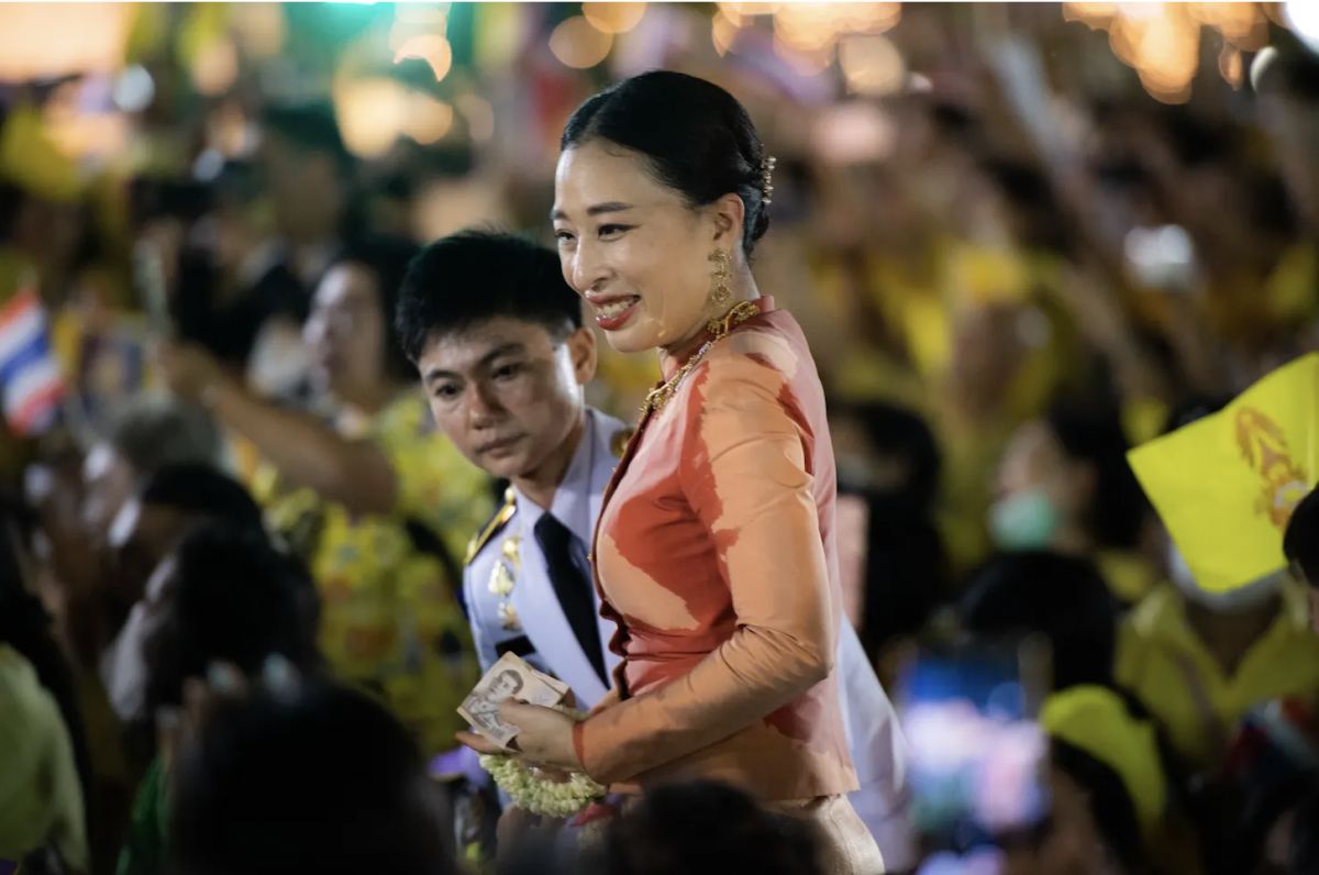 ▲泰王瓦吉拉隆功大女兒帕差拉吉帝雅帕公主去年12月在訓練犬隻時突然失去意識送醫治療。泰國王室宮務處昨晚表示，公主的心臟因為感染黴漿菌導致她失去意識，醫生正在用藥物治療她。（圖／美聯社）