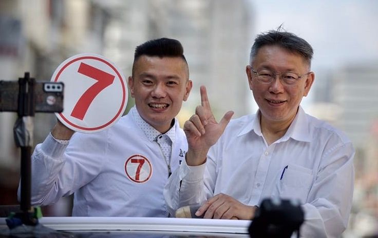 ▲柯文哲是江和樹的偶像,他常說人要有感恩的心,若不是阿北,自己無法順利走上政治路。(圖/翻攝江和樹臉書,2022.12.23)