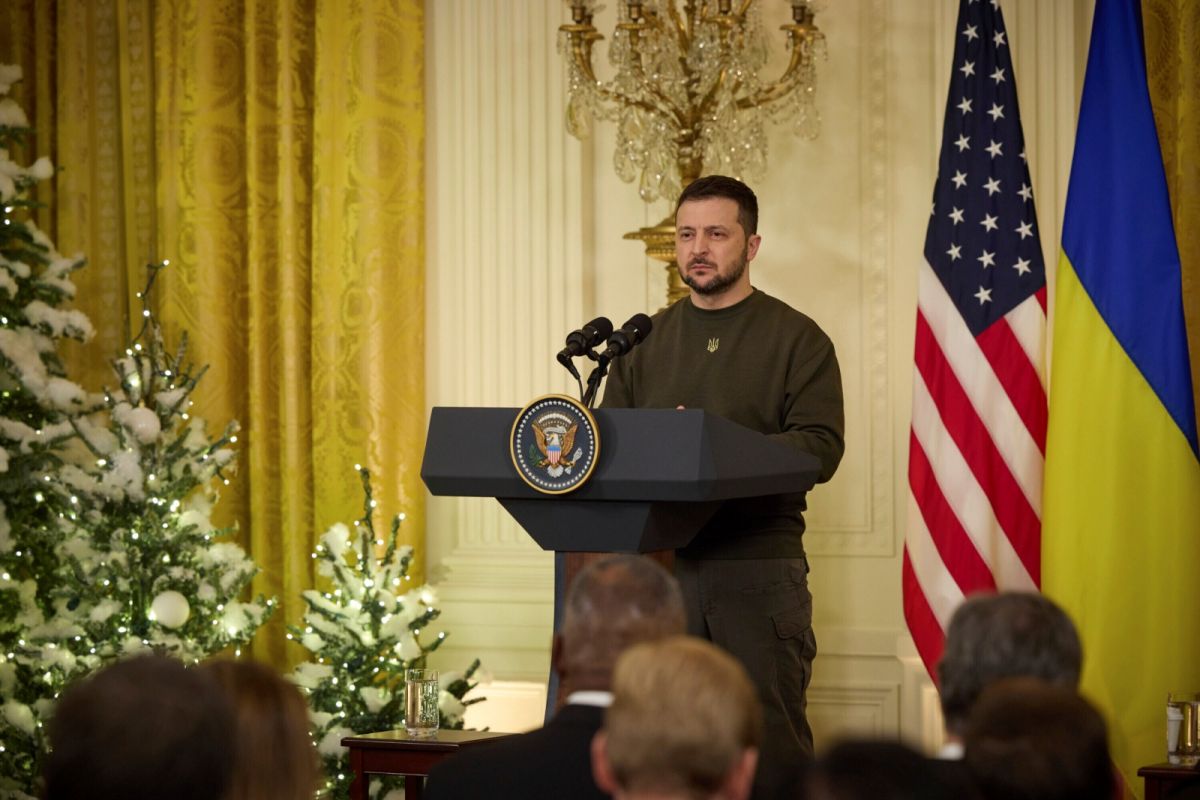 ▲澤倫斯基結束訪問美國的歷史性行程後，已經返回烏克蘭。這是他在俄羅斯2月全面進攻烏國後的首場國際訪問。（圖／美聯社／達志影像）