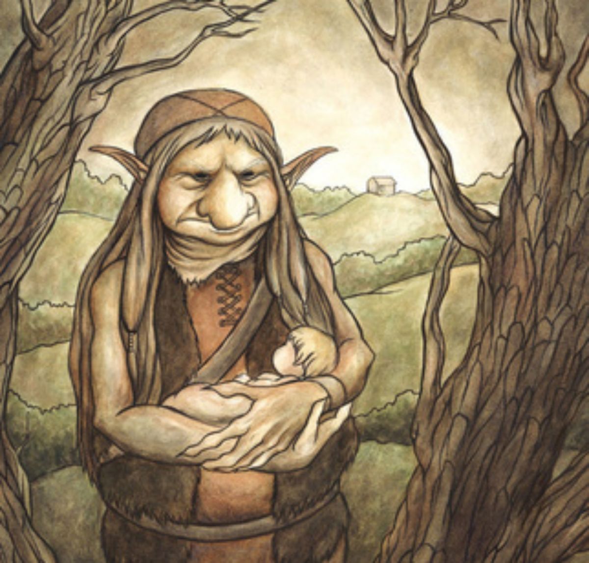 ▲「調換兒」是一種在西歐民俗傳說和信仰中的生物。（圖／翻攝自Irish Post）