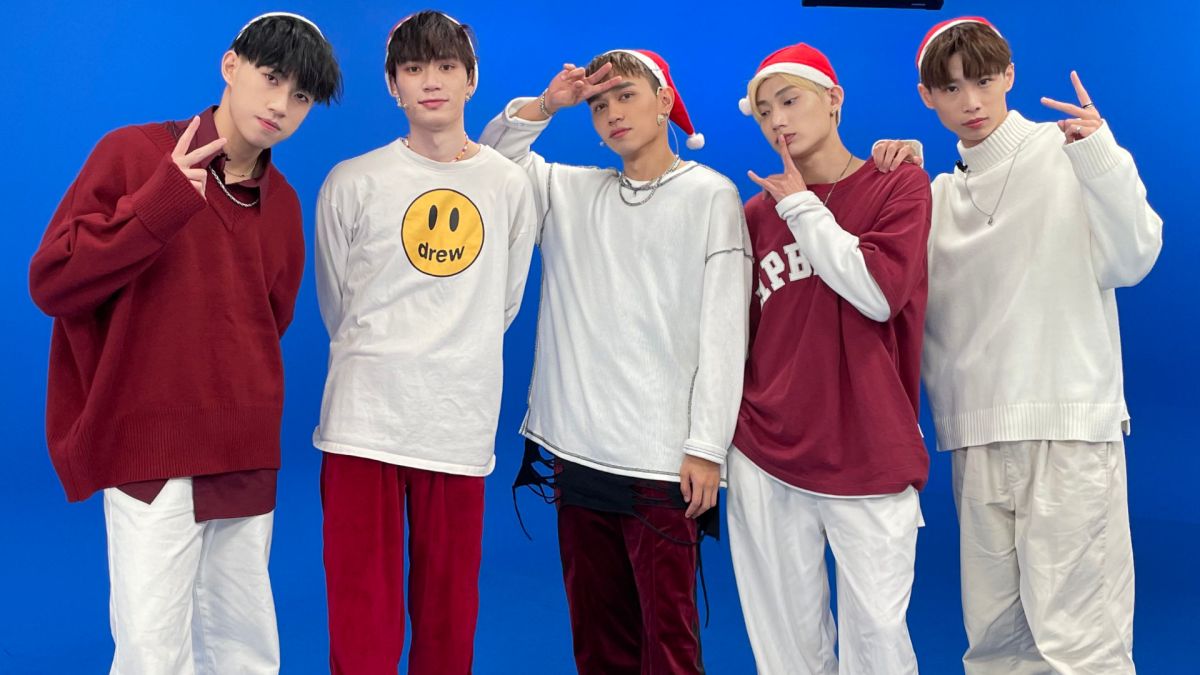 ▲「少年出任務」推出聖誕特輯，由峻瑋、呂植宇、 陳水豐、唐立杰、劉新民（由左至右）透過遊戲陪伴大家。（圖／NOWnews攝影中心）