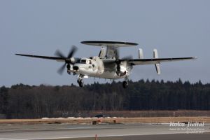 ▲日本航空自衛隊E-2C預警機。(圖／日本航空自衛隊)