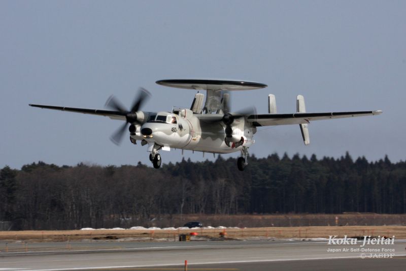 ▲日本航空自衛隊E-2C預警機。(圖/日本航空自衛隊)